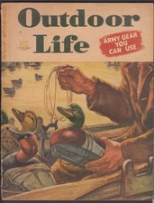 OUTDOOR LIFE Army Surplus .270 Jack Rabbit Bear Hunt + 1 1946 picture