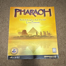 Pharaoh PC Big Box Sierra 1999 + Cleopatra Queen of the Nile Expansion Manual picture