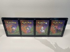 Framed Pokemon Ist Edition Gym Challenge Empty Booster Pack Set picture