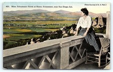 Postcard Postcard: Mme. Schumann Heink at home, San Diego, 1916 picture
