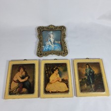 Vintage Wall Art Set of 4 picture