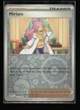 Miriam 179/198 UC Scarlet & Violet Pokemon Reverse Holo NM picture