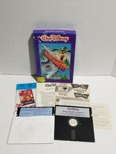 Walt Disney Matterhorn Screamer YELLOW LABEL 2 Disk IBM Apple II C64/128 Inserts picture