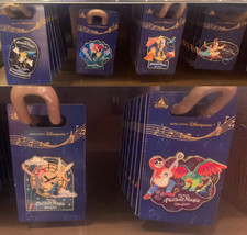 Genuine HKDL Pin 2026 Mickey's PhilharMagic Coco Mickey Aladdin Lumiere 6 Set picture