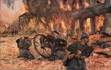 Antique Postcard WWI Germany A/s Professor Max Rabes BATTLE OF TANNENBERG picture