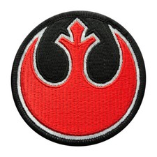 Reflective Squadron Rebel Alliance Jedi Order Patch [Hook Fastener - RA6] picture