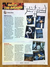 1993 RAIDEN II 2 Fabtek (Raiden Project) Preview Print Ad/Poster Retro Game Art picture