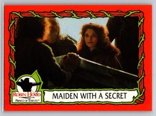 1991 Robin Hood Prince of Thieves #18 Maiden with a Secret Trading Card picture