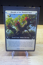 2026 Sacred Legacy Parable of the Mustard Seed 042/100 2E Bible Card picture