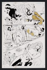 Original Art from Codename Knockout #12 (2002) Page 11 Paquette/Lipka picture