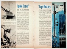 1949 Popular Science Magazine Page Oceanography Deep Sea Corer Albatross picture