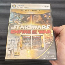 LucasArts Star Wars: Empire at War Gold Pack PC DVD w/ Manual Expansion, w/ Key picture