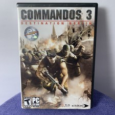 Commandos 3: Destination Berlin (PC, 2003) World War II Real-Time Tactics Game picture