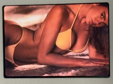 1986 35mm Slide Kathy Ireland Swimsuit Model H31 picture