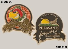 Osceola County Pheasants Forever 2016 Challenge Coin M#3 picture