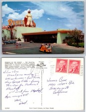 Standard Dunes Hotel Las Vegas Nevada Giant Sheik Entrance Postcard picture