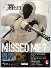 Tom Clancy's Rainbow Six Rogue Spear - PC - Original Print Ad/Poster Promo 1999 picture