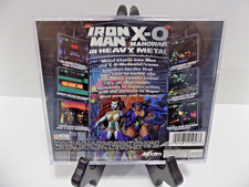Iron Man / XO Manowar in Heavy Metal game disc w/case PS1 Playstation picture