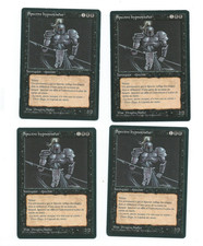 Magic MTG FBB 4x Hypnotic Specter french black border vintage www_MoxBeta_com picture