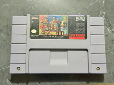 KOEI Romance of the Three Kingdoms III: Dragon of Destiny SNES Strategy NTSC-U/C picture