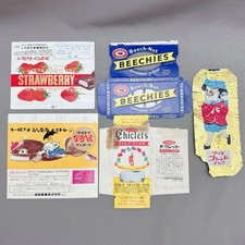 Glico Showa Retro Candy Packaging Lot Rare Vintage Japan Collectible picture