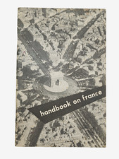 1955 Handbook on France USAREUR US Army Europe NATO Cold War Military Guide picture