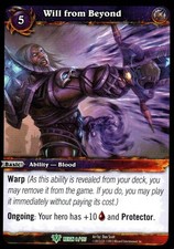 World of Warcraft Will from Beyond 2013 Reign of Fire Cryptozoic 8/197 TCG picture