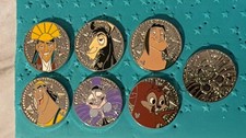 2018 Emperors New Groove Disneyland Hidden Mickey Full Pin Set Of All 7 picture
