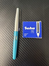Vintage Geha Champion P 704 Fountain Pen Green. With 6 cartridges. picture
