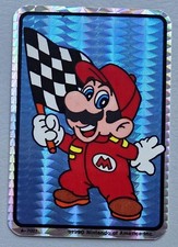 VTG 1990 Super Mario Bros Prismatic Vending Machine Sticker A-7027 by Nintendo picture