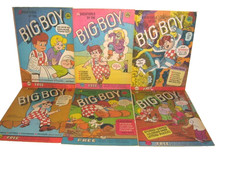 Lot of 6 Vintage 1980s Adventures of the Big Boy Comic Books EXCELLENT picture
