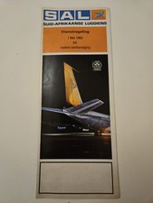Vintage 1969 SAL South African Airways Timetable Brochure Dienstregeling + Fares picture
