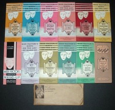 Max Factor's Hints on The Art of Make-Up-Complete Set of (9) + Extras-1929-1934 picture