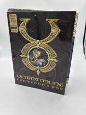Vtg. Ultima Online The Second Age PC Big Box 1998 Origin CD-ROM Maps Manuals RPG picture