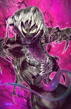 SPIDER-GWEN SMASH 1 JOHN GIANG VIRGIN MEGACON GWENOM VENOMIZED VARIANT NM 2023 picture