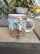 Shelly Rasche This is the Day the Lord has made Rooster Mug by Divinity 2007 NEW picture