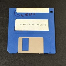 VTG GEMINI WINGS RELEASE Amiga Game 1980s 3.5