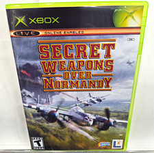 Secret Weapons Over Normandy (Microsoft Xbox, 2003) With New Cover picture