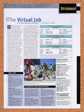 1998 EverQuest Online Character Auctions Original Ad / Retro Wall Art v6 picture