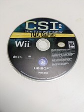 CSI: Crime Scene Investigation - Fatal Conspiracy (Nintendo Wii, 2010) Tested picture