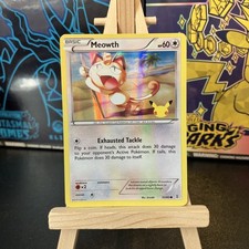 Pokémon TCG Meowth 53/83 Holo 20th Anniversary Generations LP-MP picture