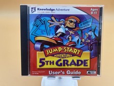 Jump Start Adventures 5th Grade Educational PC Game - 1997 Knowledge Adventure picture