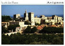 Vintage Avignon France Cité des Papes Palace of Popes Postcard Unposted picture