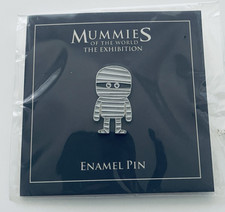 Mummies of the World The Exhibition Lapel Hat Pin Enamel and Metal picture