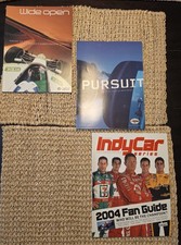 IndyCar Series  2002 O3 04 Season Preview Guide Racer Magazine Lot Of 3 picture