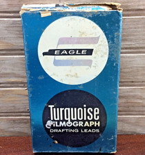 Turquoise Eagle Filmograph Drawing Leads Half Gross 6375-E4 Vtg Box Of 6 Dz NOS picture