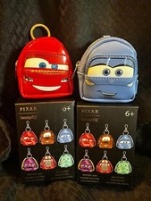 Loungefly Disney Pixar Cars 20th Anniversary Keychain Charm McQueen & Sally picture