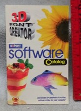 * Vintage - EXPERT SOFTWARE - Computer Program - Colorful CATALOG - 1997 - NICE picture