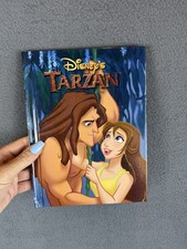 1999 Vintage First Edition Disney's Tarzan Hardback Story Illustrated Book picture