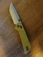 North Mountain Blade Chop2, Button Lock SLD-MAGIC Blade/Copper W/ Grid Frame picture